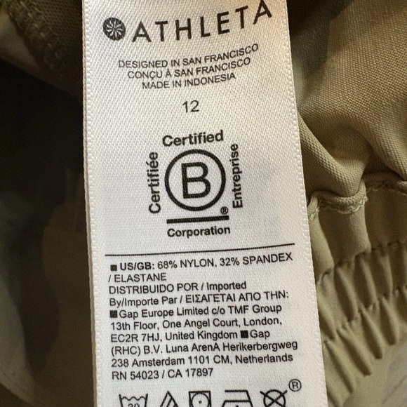 Athleta Pinnacle High Rise Trouser Size 12 NWT - Picture 12 of 13